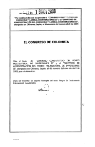 EL CONGRESO DE COLOMBIA