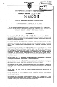 Decreto 3026 de 2013 - Trámites en Barranquilla