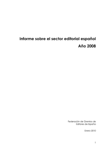 Informe año 2008 - Federación de Gremios de Editores de España