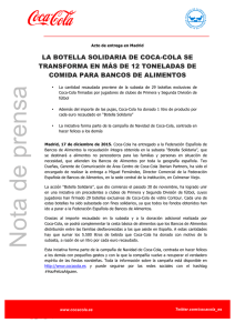 151217 NP_La Botella Solidaria de Coca