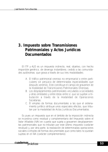 3. Impuesto sobre Transmisiones Patrimoniales y Actos Jurídicos