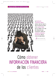 Cómo obtener INFORMACIÓN FINANCIERA de los clientes