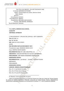 Roj: STSJ CLM 1962/2015 - Unión General de Trabajadores