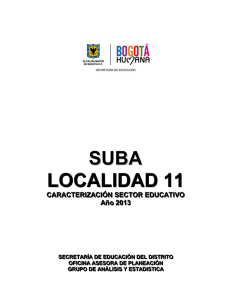 11. Suba - Educación Bogotá