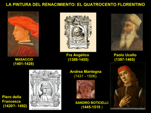 Pintura del Quatrocento Florentino