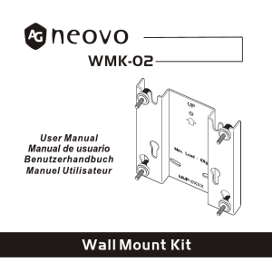 Wall Mount Kit WMK-02