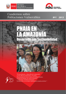 pnaia en la amazonía - Ministerio de la Mujer y Poblaciones