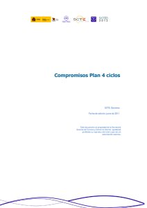 Compromisos Plan 4 ciclos - Asociación de Comerciantes y
