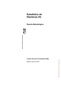 Metodología general. (Fichero PDF) - Instituto Nacional de Estadistica.