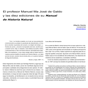 El profesor Manuel Ma José de Galdo y las diez ediciones de su