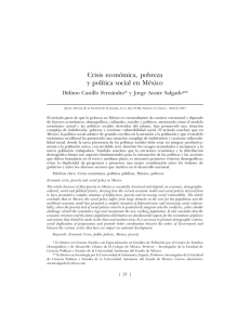 (2013), “Crisis económica, pobreza y política social en México