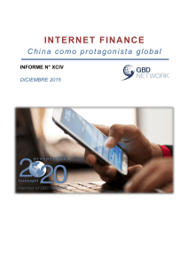 internet finance - Prospectiva 2020