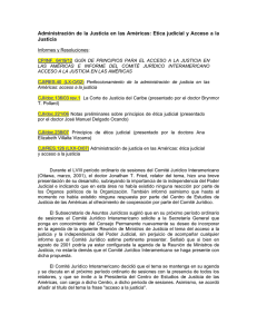 OEA » Comité Jurídico Interamericano (CJI) » Desarrollos