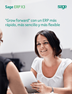 "Grow forward" con un ERP más rápido, más sencillo y más