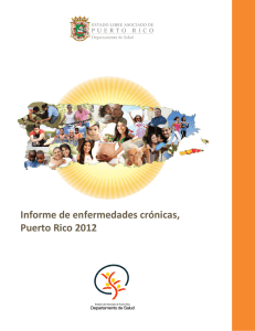 Chronic Diseases Report - Departamento de Salud de Puerto Rico