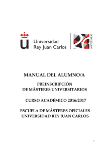 MANUAL DEL ALUMNO/A - Universidad Rey Juan Carlos