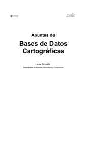 Bases de Datos Cartográficas