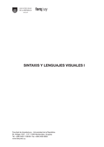 sintaxis y lenguajes visuales i