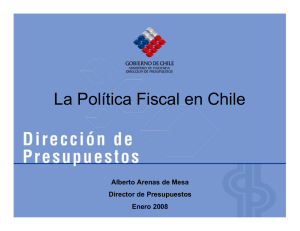 La Política Fiscal en Chile