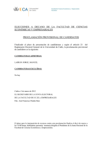 proclamacion provisional candidatos decano 12