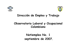 Septiembre - Observatorio Laboral y Ocupacional Colombiano
