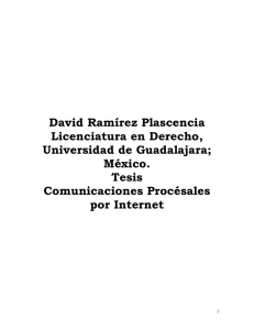 David Ramírez Plascencia Licenciatura en Derecho - Alfa-Redi