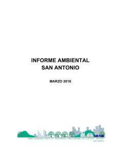 informe ambiental san antonio - Portal I. Municipalidad de San Antonio