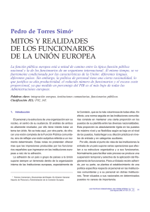 mitos y realidades de los funcionarios de la unión