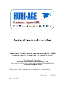 La persistente violencia contra las mujeres a pesar de la LO 1/2004