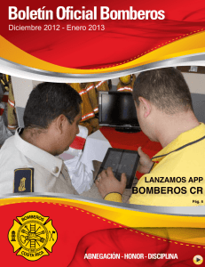 Boletín Oficial Bomberos - Benemérito Cuerpo de Bomberos de