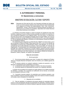 Resolución de 29 de abril de 2015 - Orquesta y Coro Nacionales de