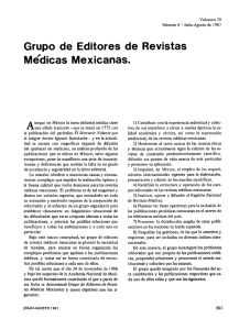 Grupo de Editores de Revistas Médicas Mexicanas.