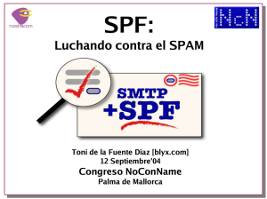 Luchando contra el SPAM - blyx.com : : Blog : : Toni de la Fuente