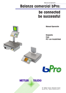 Balanza comercial bPro: be connected be successful