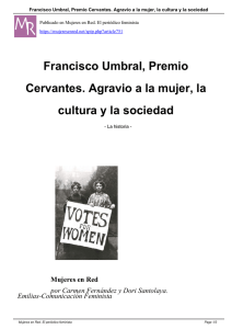 Francisco Umbral, Premio Cervantes. Agravio a la