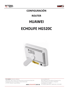 huawei echolife hg520c