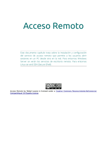 Acceso Remoto - Apuntes Digitales
