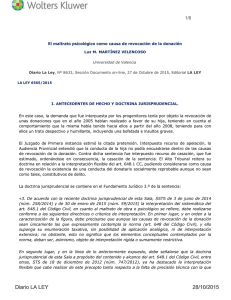 Diario La Ley, núm. 8633, Sección Documento on-line