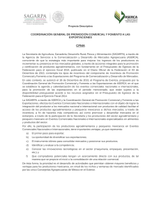 COORDINACIÓN GENERAL DE PROMOCIÓN COMERCIAL Y