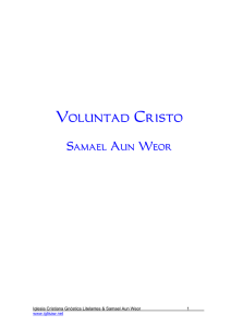 Voluntad Cristo