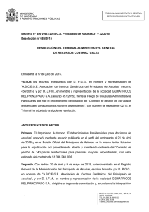Recurso nº 456 y 457/2015 C.A. Principado de Asturias 31 y 32