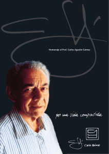 Homenaje al Prof. Carlos Agustín Gómez