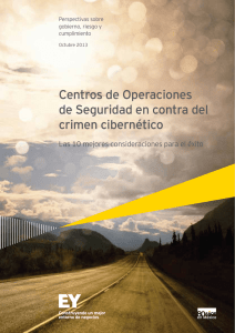 Centros de Operaciones de Seguridad en contra del crimen