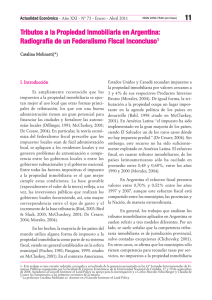 Tributos a la propiedad inmobiliaria en Argentina