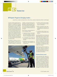 BP España. Programa Emerging Leaders