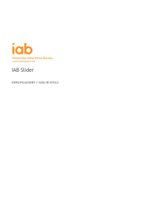 Slider - IAB Spain