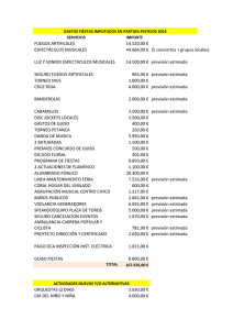FUEGOS ARTIFICALES 14.520,00 € ESPECTÁCULOS