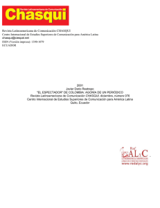 Redalyc. "El Espectador" de Colombia: Agonía de un periódico