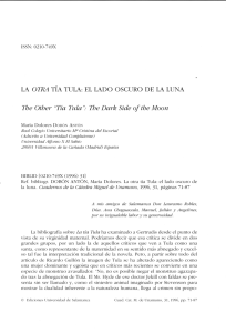 LA OTRA TÍA TULA: EL LADO OSCURO DE LA LUNA