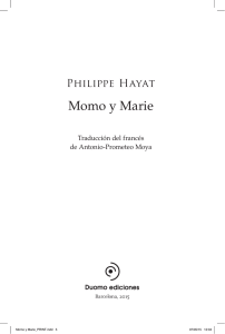Momo y Marie - Duomo Ediciones